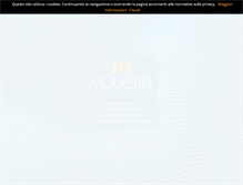 Tablet Screenshot of modelbel.it